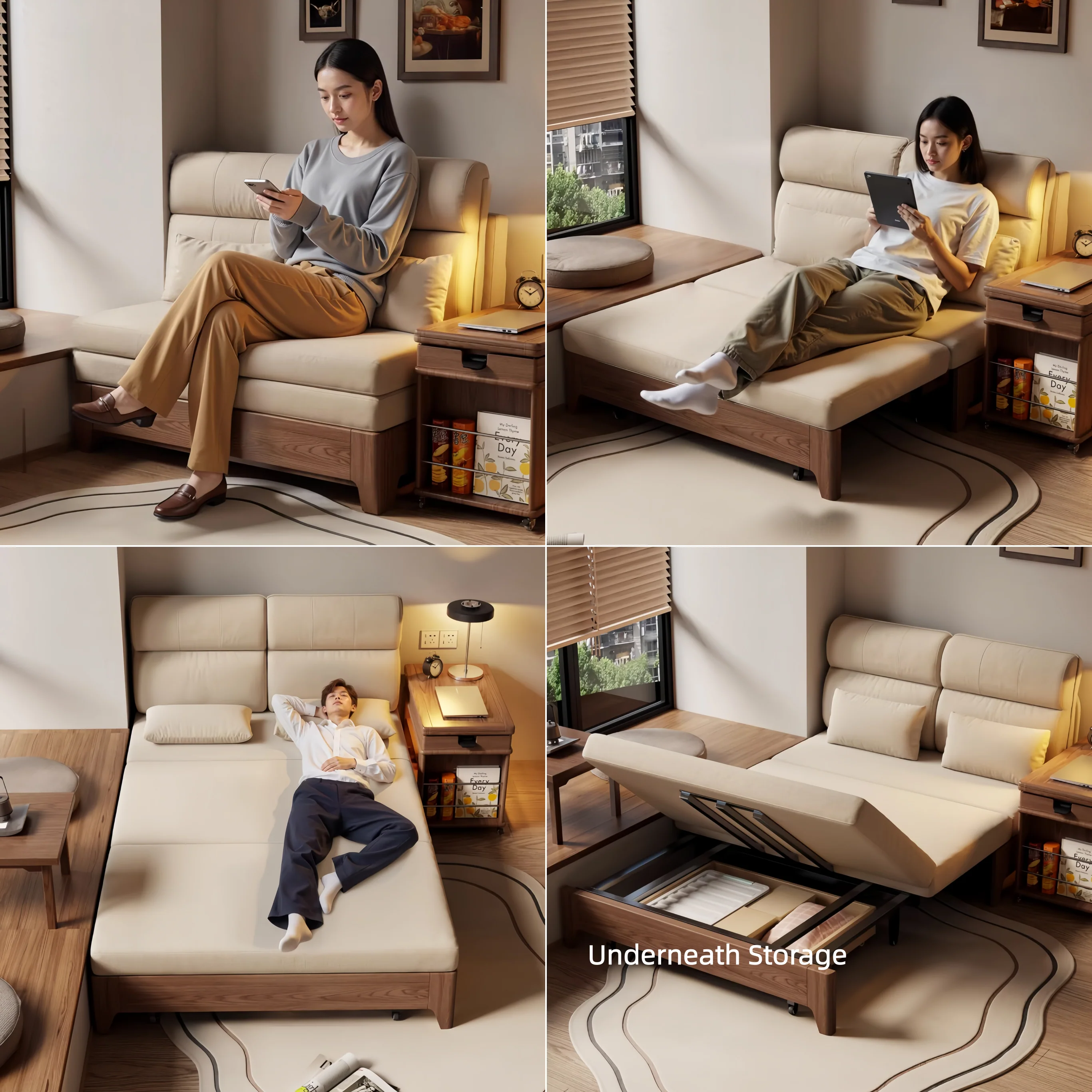 Space Saving Sofa Bed